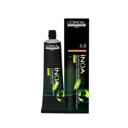 Coloração L'Oréal Professionnel 6.8 Louro Escuro Marron Chocolate Com 60 g