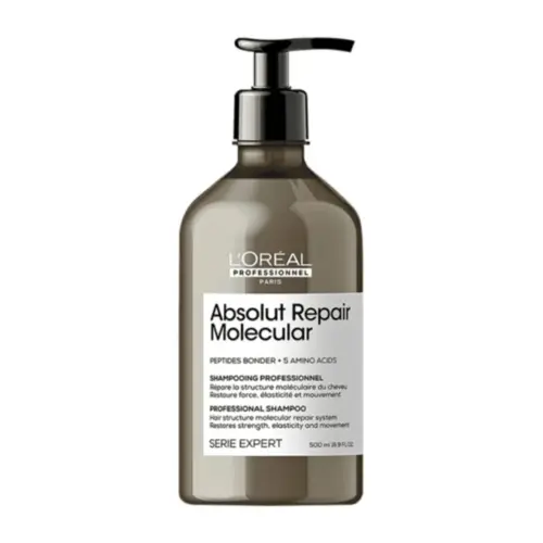 Shampoo L'Oréal Professionnel Absolut Repair Molecular Sem Sulfato Com 500 ml