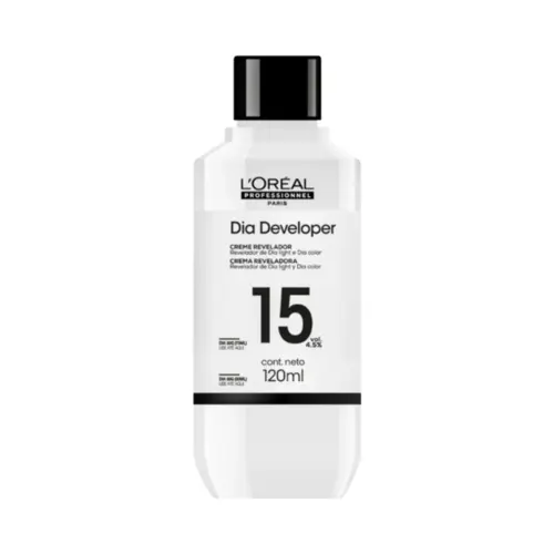 Emulsão reveladora L'Oréal Professionnel Di Activateur 15 Volumes Com 120 ml
