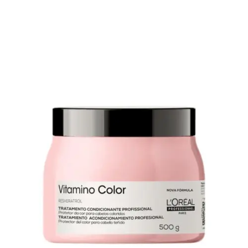 Máscara Capilar L'Oréal Professionnel Vitamino Color Com 500 ml