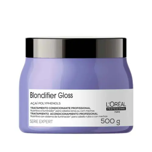 Máscara Capilar L'Oréal Professionnel Blondifier Gloss Com 500 g