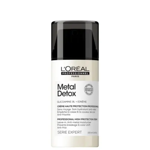 Leave in L'Oréal Professionnel Metal Detox High Protection Cream Com 100 ml