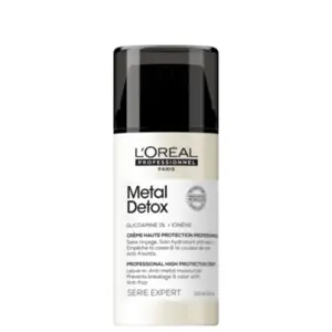 Leave in L'Oréal Professionnel Metal Detox High Protection Cream Com 100 ml