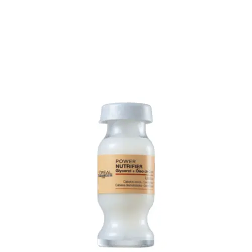 Ampola de Tratamento L'Oréal Professionnel Power Dose Nutrifier Nutrição intensa para Cabelos secos e subnutridos Com 10