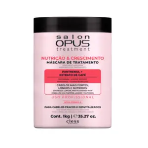 Máscara de Tratamento Salon Opus Nutrição e Crescimento Com 1000g