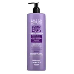 Condicionador Salon Opus Violet Desamarelador Com 1000 ml