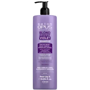 Shampoo Salon Opus Violet Desamarelador Com 1000 ml