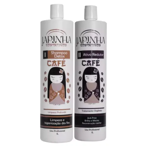KIT JAPINHA SH DETOX+ATIVO REDUTOR DE CAFÉ 1L