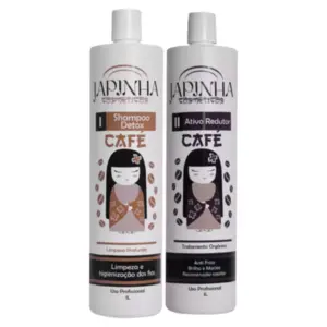 KIT JAPINHA SH DETOX+ATIVO REDUTOR DE CAFÉ 1L