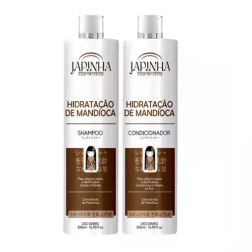KIT JAPINHA SH+COND MANDIOCA 500ML