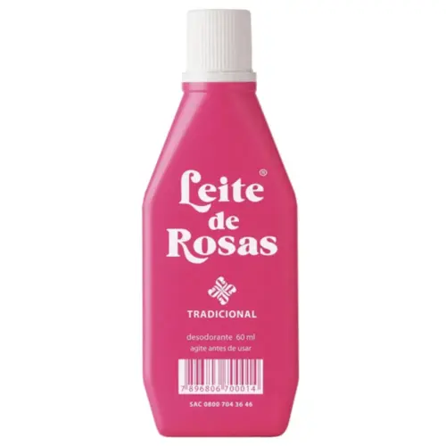 Loção de Limpeza Leite de Rosas Tradicional 60ml