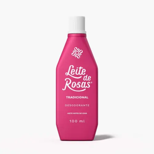 Loção de Limpeza Leite de Rosas Tradicional 100ml