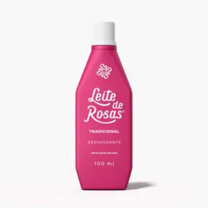 Loção de Limpeza Leite de Rosas Tradicional 100ml