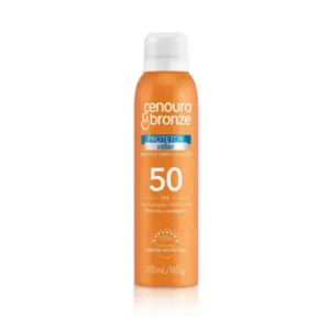 Protetor Solar Aerossol Cenoura & Bronze FPS 50 Com 200 ml