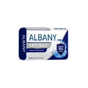 Sabonete em Barra Albany Cuidado Limpeza Profunda Com 85 g
