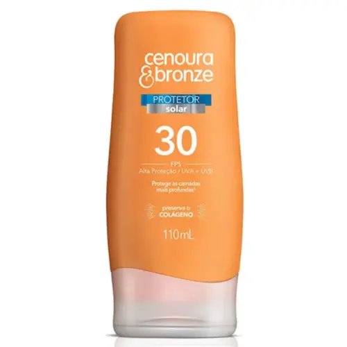 Protetor Solar Cenoura & Bronze Loção FPS30 110ml