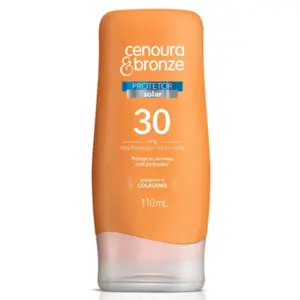 Protetor Solar Cenoura & Bronze Loção FPS30 110ml