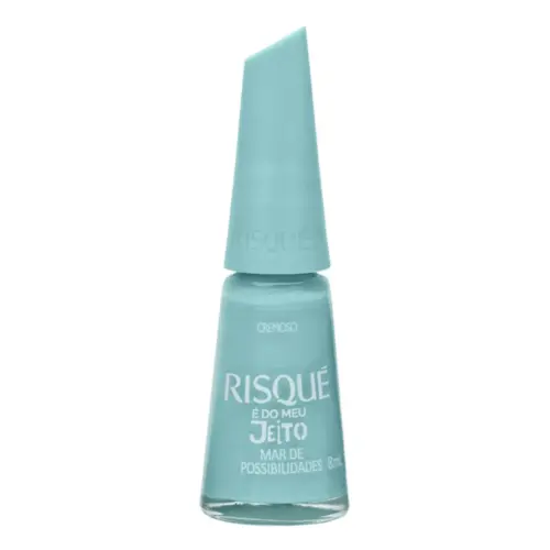 Esmalte Risqué É do Meu Jeito Mar de Possibilidade Cremoso Com 8 ml