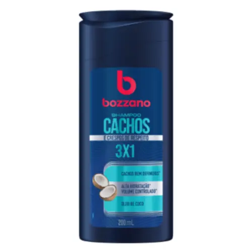 Shampoo para Cachos Bozzano Cachos Com 200ml