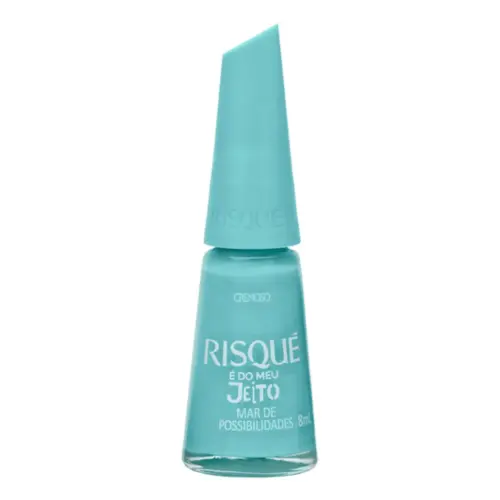 Esmalte Cremoso Risqué Mar de Possibilidades Com 8 ml