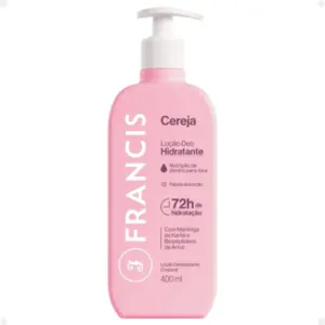 Loção Hidratante Francis cereja Com 400 ml