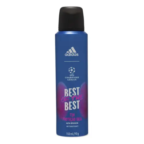 Desodorante Antitranspirante Adidas UEFA Champions League Best Of The Best spray masculino Com 150 ml