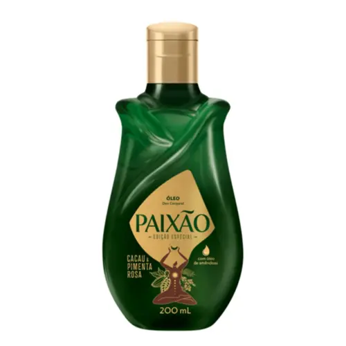 Óleo Corporal Paixão cacau e pimenta 200ml