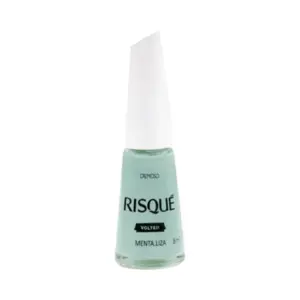 Esmalte Cremoso Risqué Menta Liza Com 8ml