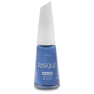 Esmalte Risqué Se Solta No Blues Cremoso Com 8 ml