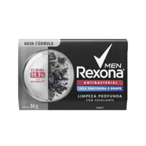 Sabonete Rexona Antibacterial Limpeza Profunda 84g