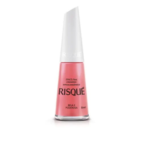 Esmalte Risqué Bela e Poderosa Cremoso Com 8 ml
