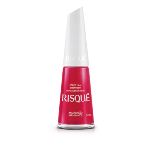 Esmalte Risqué Coleção Pink Amarração para o Amor Com 6 unidades