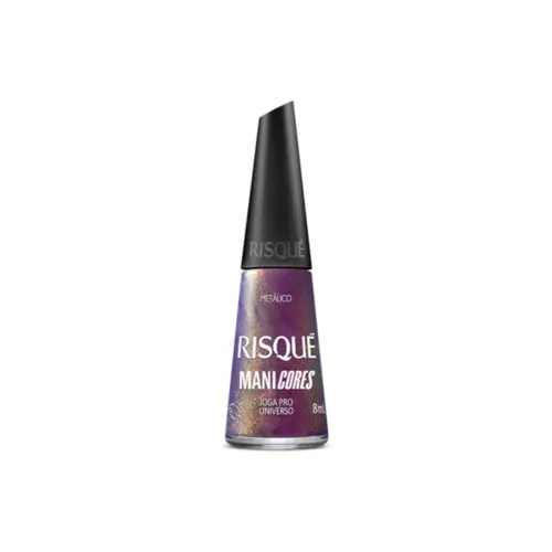 Esmalte Risqué Metalizado Joga Pro Universo Com 6 unidades