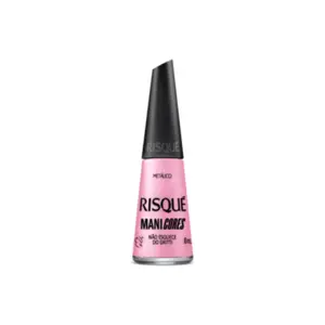 Esmalte Risqué Metálico Não Esquece Gritt Blue Com 6 unidades