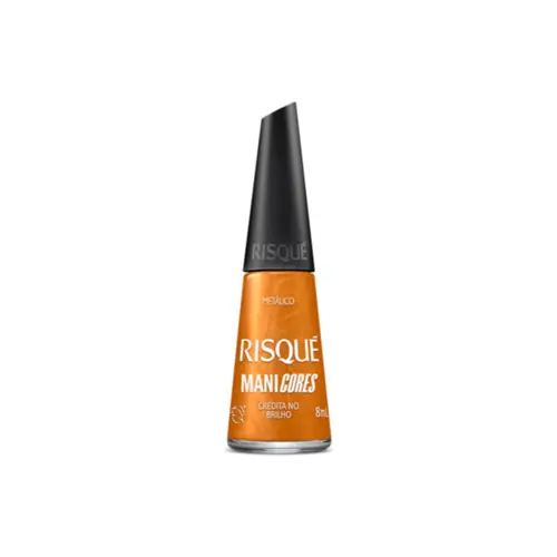 Esmalte Risqué Metálico Credita no Brilho Com 6 unidades