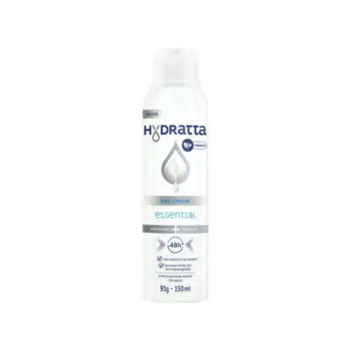 Leite Desodorante Hidratante Corporal Hydratta Essencial Azul Com 150 ml