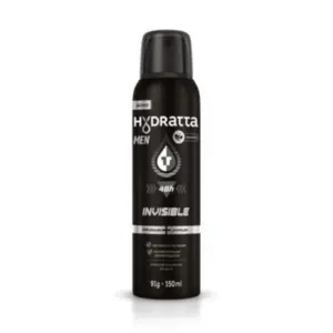 Desodorante Antitranspirante Hydratta Men Branco Invisible Com 150 ml