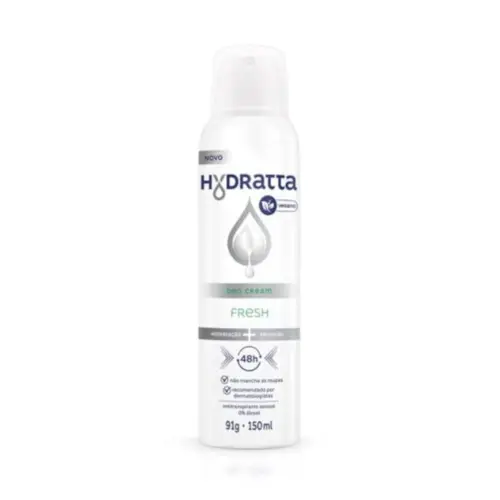 Desodorante Hidratante Hydratta Verde Fresh Com 150 ml