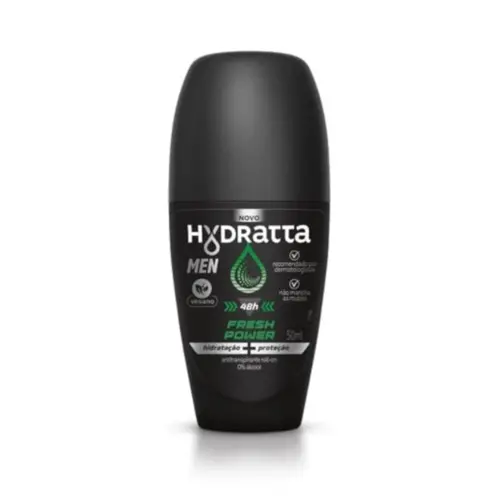 Desodorante Roll On Hydratta Verde Fresh Power Com 50 ml