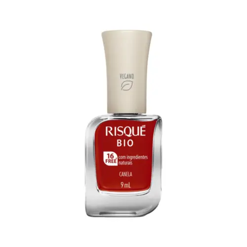 Base Fortalecedora Risqué Bio Canela Com 8 ml