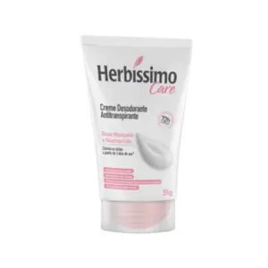 Desodorante Creme Herbíssimo Rosa mosqueta e niacinamida bisnaga
