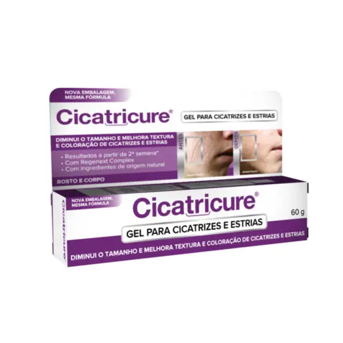 Gel Cicatricure para Cicatrizes e Estrias 60g