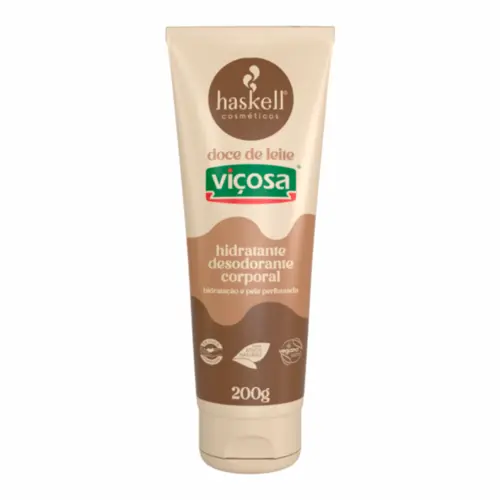 Hidratante Corporal Haskell Doce de Leite Com 200g