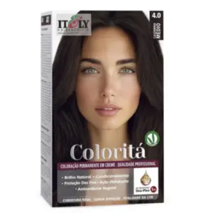 Coloração Itely Coloritá 4.0 Castanho Médio Com 1 unidade