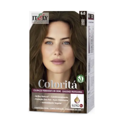 Coloração Itely Colorita 6.0 Louro Escuro Com 1 unidade