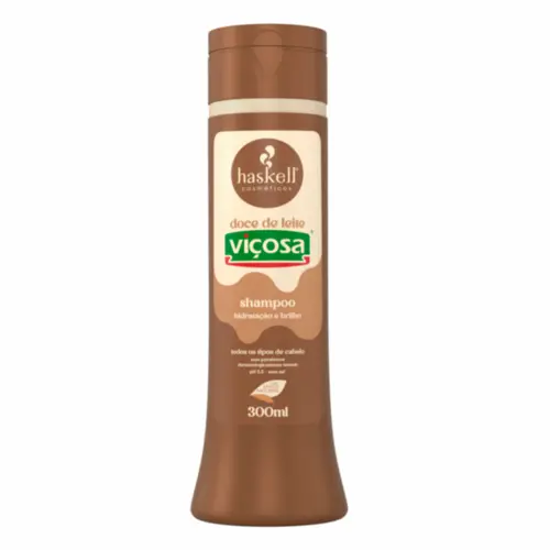 Shampoo Haskell Doce de Leite Com 300 ml
