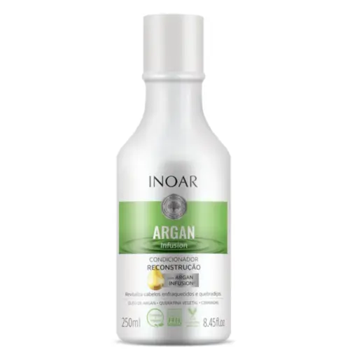 Condicionador Inoar Argan Infusion Reconstrução Com 250 ml