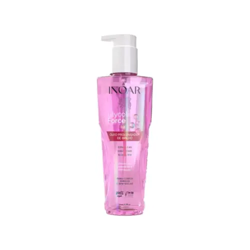 OLEO Inoar GLYCOLIC FORCE PROLONGADOR de Brilho Com 110 ml