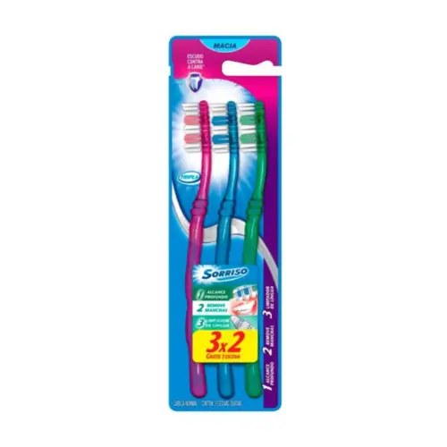 Escova Dental Sorriso Tripla