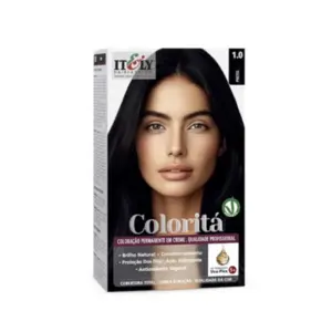 Coloração Itely Colorita 1.0 Preto Com 1 unidade